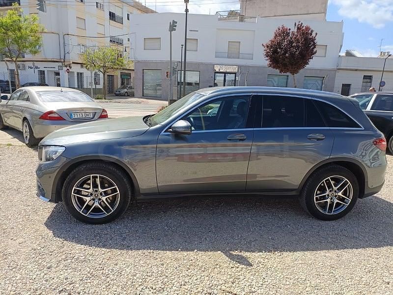 Usado Mercedes GLC220 170 CV (125 kW) 2018 Gris / plata SUV