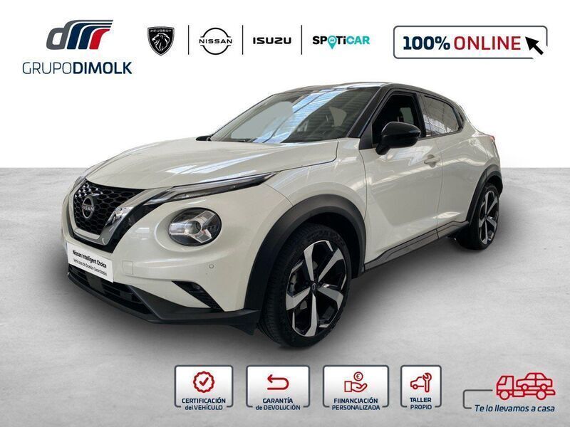 Blanco Usado 2022 Nissan Juke Tekna SUV | 21.900 € (Un poco caro) - Imagen 1/4