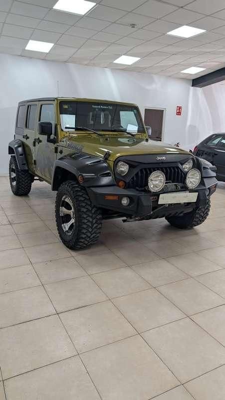 Usado Jeep Wrangler Rubicon 177 CV (130 kW) 2008 Negro SUV