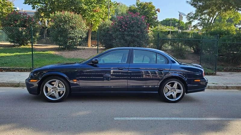 Azul Usado 2002 Jaguar S-Type R Berlina | 11.990 € (Precio justo) - Imagen 1/4