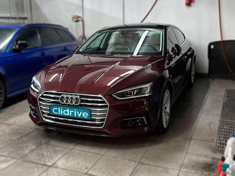 Usado Audi A5 Sportback Ambiente 218 CV (160 kW) 2017 Burdeos Utilitario