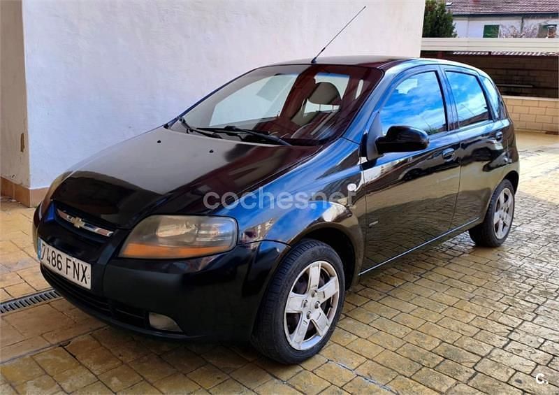 Usado Chevrolet Kalos SE 94 CV (69 kW) 2007 Negro Berlina