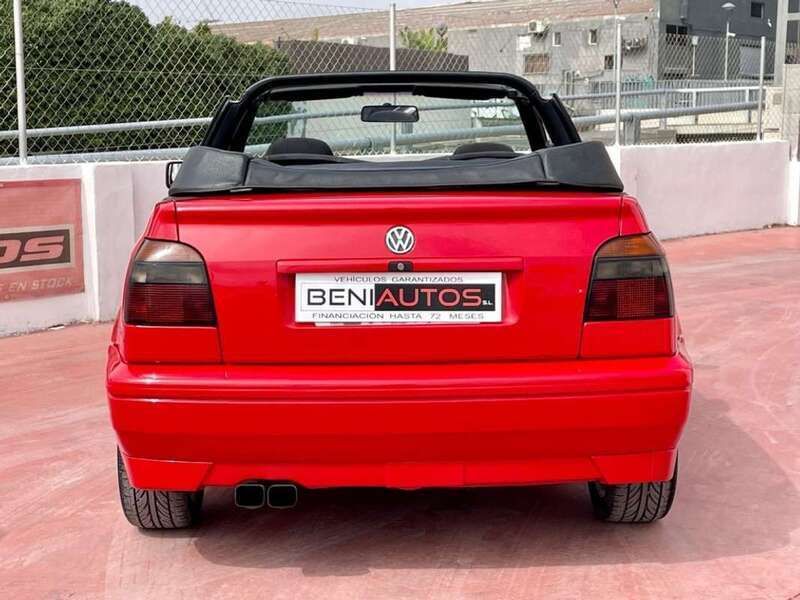 Usado VW Golf Cabriolet 75 CV (55 kW) 1995 Rojo Descapotable