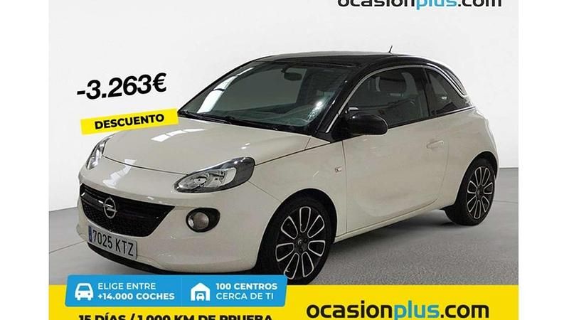 Blanco Usado 2019 Opel Adam Glam Utilitario | 9637 € (Precio justo) - Imagen 1/4