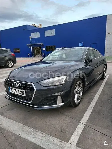 Usado Audi A5 Sportback 204 CV (150 kW) 2021 Negro Utilitario