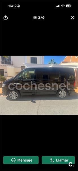 Usado VW Caravelle 150 CV (110 kW) 2022 Negro Van