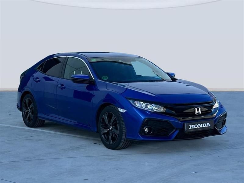 Usado Honda Civic Elegance 129 CV (94 kW) 2018 Azul Berlina