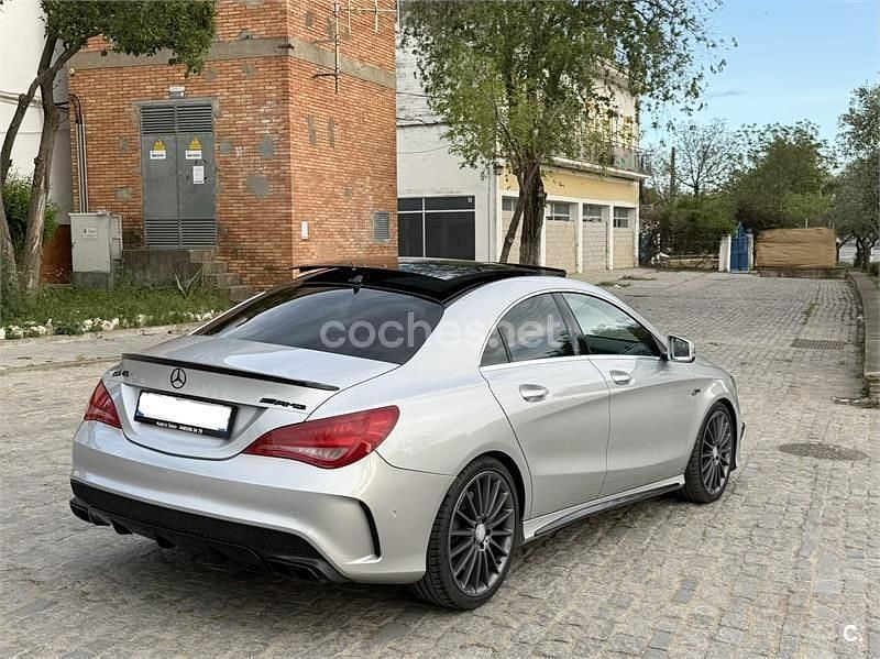 Usado Mercedes CLA45 AMG 381 CV (280 kW) 2016 Gris / plata Berlina