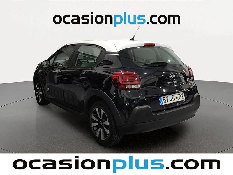 Usado Citroën C3 Feel 82 CV (60 kW) 2018 Negro Utilitario