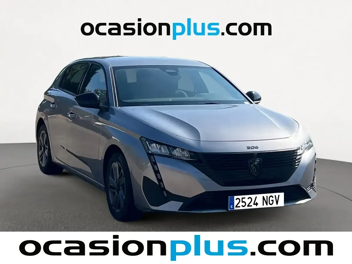 Usado Peugeot 308 Active 130 CV (95 kW) 2024 Gris Berlina