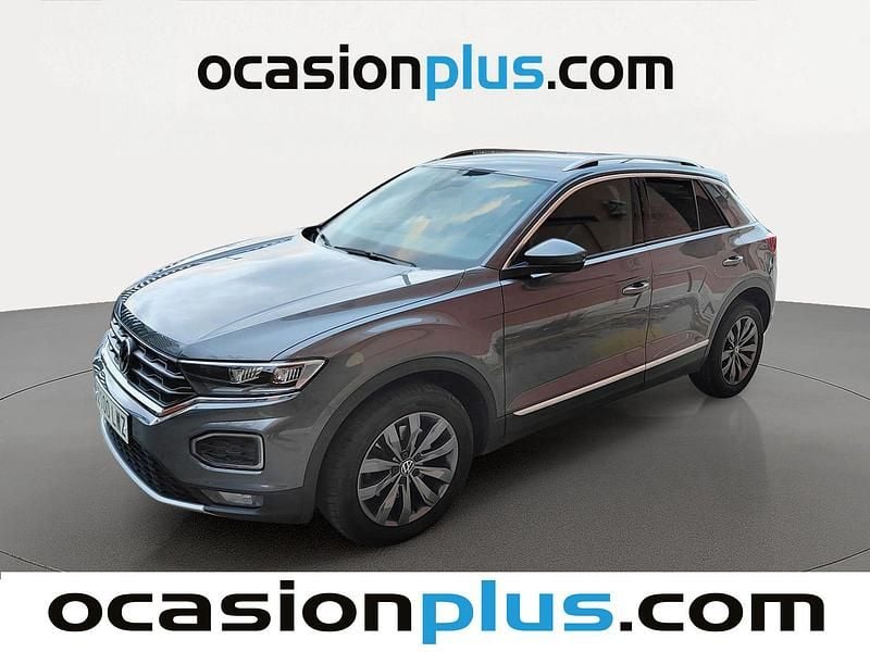 Usado VW T-Roc Sportline 150 CV (110 kW) 2022 Gris SUV