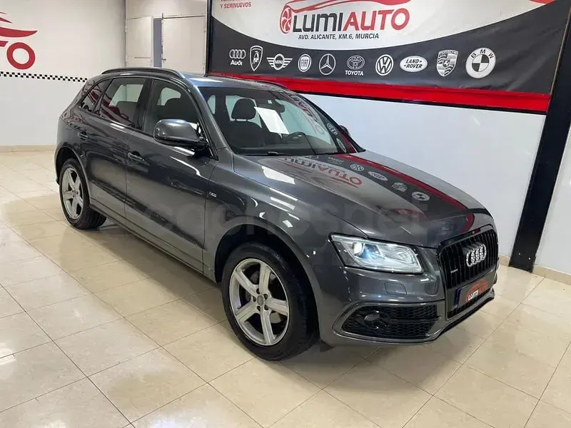 Usado Audi Q5 S-Line 230 CV (169 kW) 2016 Gris / plata SUV