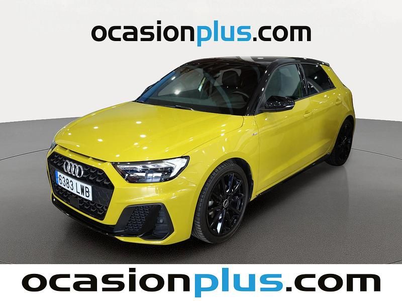 Amarillo Usado 2022 Audi A1 Sportback S-Line Utilitario | 21.810 € (Precio justo) - Imagen 1/4