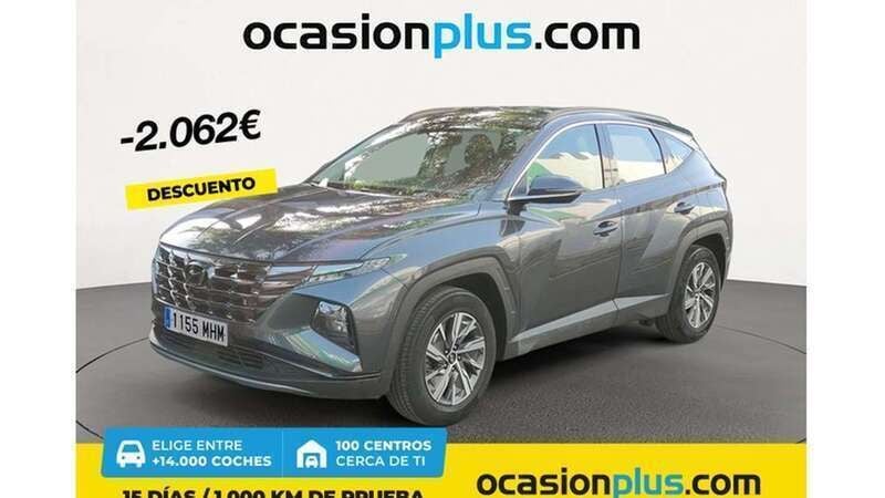 Gris Usado 2023 Hyundai Tucson SUV | 20.628 € (Super precio) - Imagen 1/4