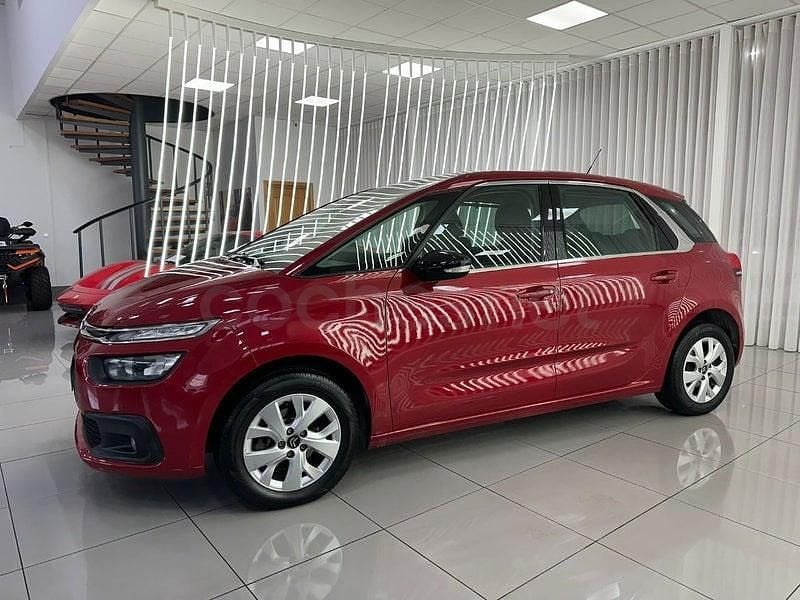 Usado Citroën C4 Picasso Live 120 CV (88 kW) 2018 Rojo Monovolumen