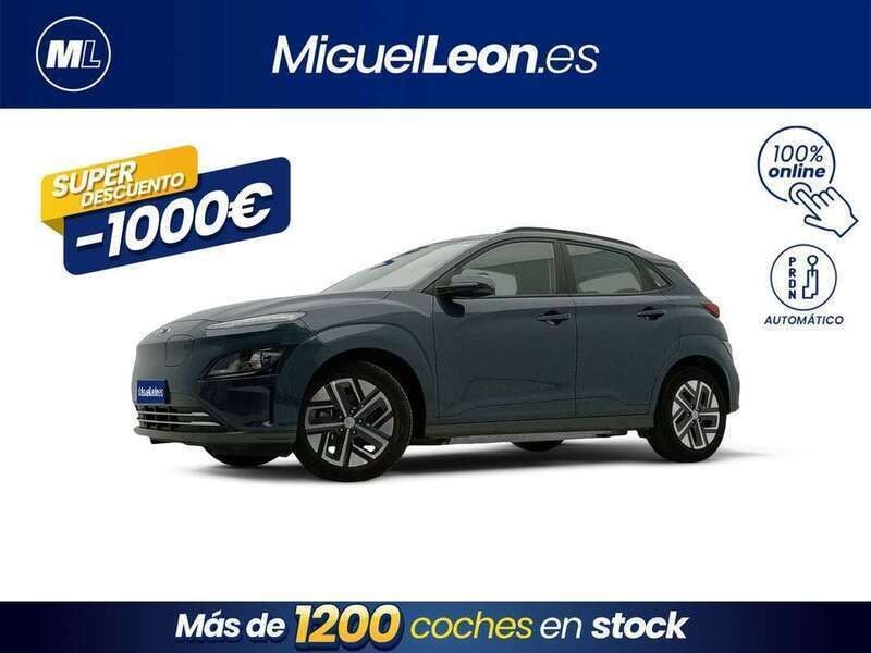 Azul Usado 2021 Hyundai Kona SUV | 18.985 € (Un poco caro) - Imagen 1/3
