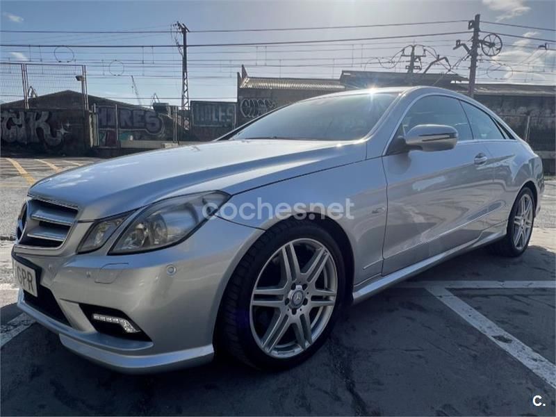 Gris / plata Usado 2009 Mercedes E350 Coupe | 20.000 € (Un poco caro) - Imagen 1/4