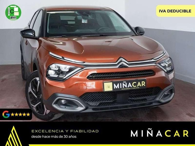 Usado Citroën C4 PureTech 131 CV (96 kW) 2021 Naranja Utilitario