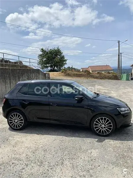 Usado Skoda Fabia Ambition 110 CV (80 kW) 2020 Negro Utilitario