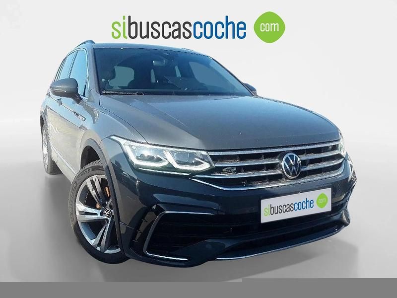 Negro Usado 2021 VW Tiguan R-line SUV | 34.990 € (Precio justo) - Imagen 1/4