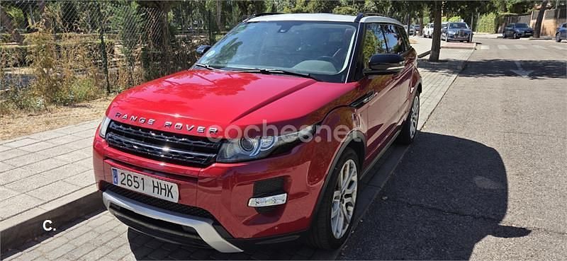 Rojo Usado 2011 Land Rover Range Rover evoque Dynamic SUV | 12.000 € (Buen precio) - Imagen 1/4