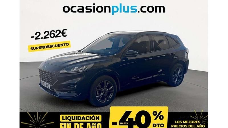 Negro Usado 2023 Ford Kuga ST-Line SUV | 22.628 € (Buen precio) - Imagen 1/4