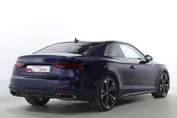 Usado Audi A5 Ambiente 204 CV (150 kW) 2021 Azul Coupe