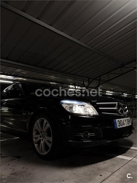 Negro Usado 2008 Mercedes C220 Avantgarde Berlina | 8350 € (Precio justo) - Imagen 1/4