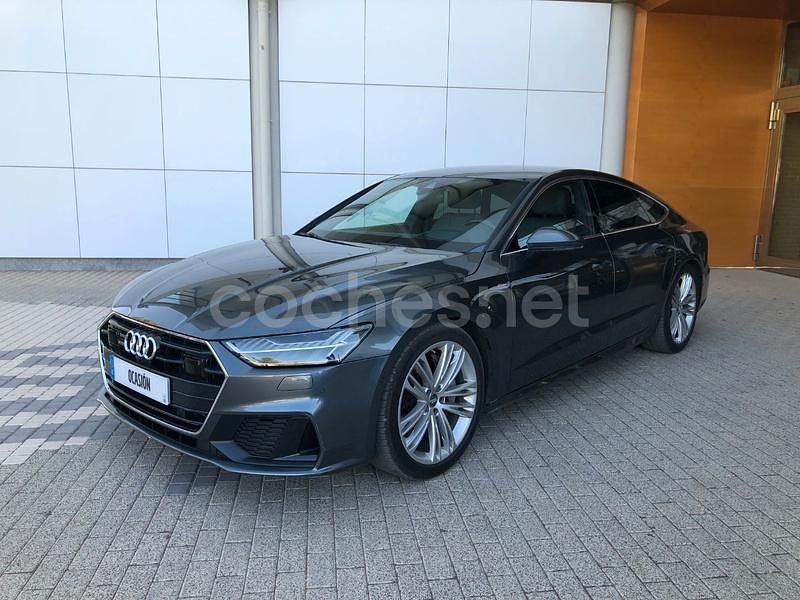 Gris / plata Usado 2018 Audi A7 Sportback Utilitario | 44.000 € (Precio justo) - Imagen 1/4