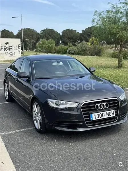 Usado Audi A6 204 CV (150 kW) 2012 Negro Berlina