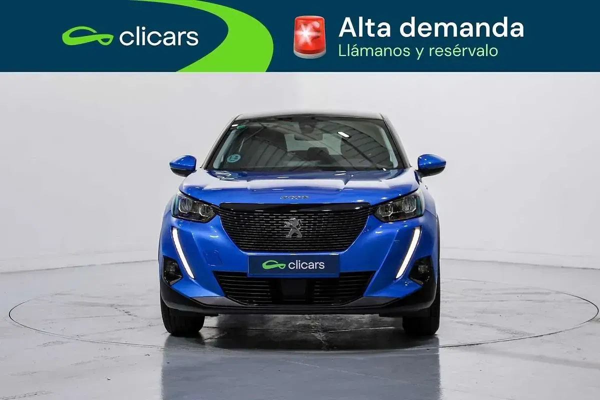 Usado Peugeot 2008 Active 101 CV (74 kW) 2020 Azul SUV