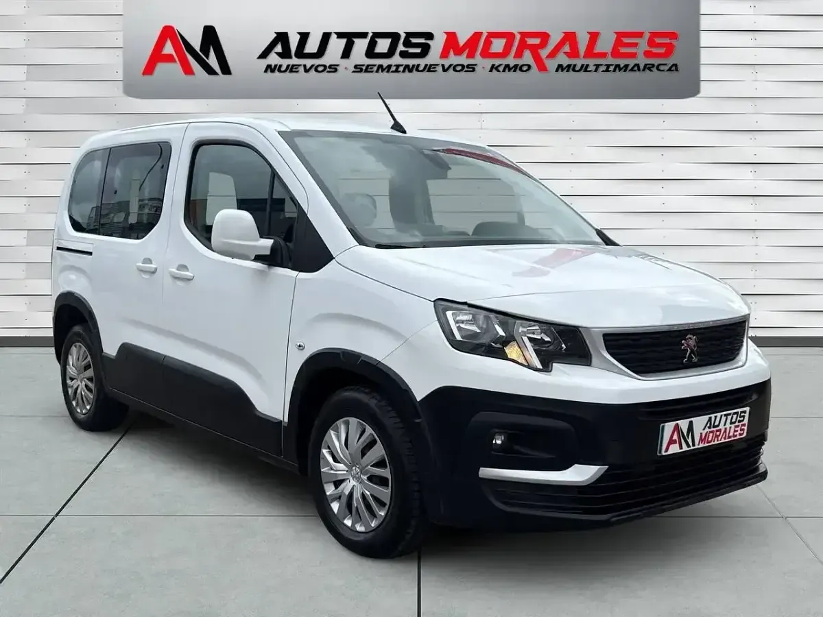 Brugt Peugeot Rifter Active 110 HK (80 kW) 2021 Hvid MPV