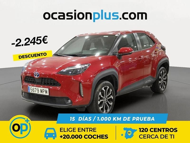 Rojo Usado 2024 Toyota Yaris Hybrid Active Recogida | 24.700 € (Precio justo) - Imagen 1/4