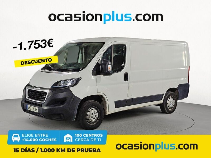 Blanco Usado 2019 Peugeot Boxer Van | 18.990 € (Precio justo) - Imagen 1/4