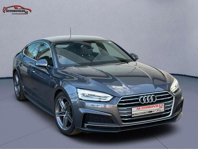 Usado Audi A5 Sportback S-Line 190 CV (139 kW) 2019 Gris Utilitario