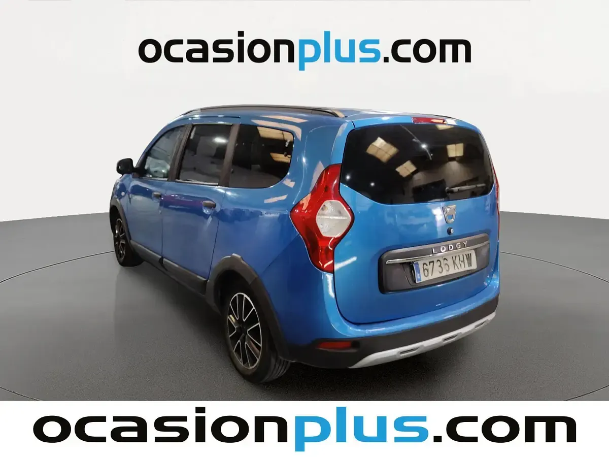 Usado Dacia Lodgy Stepway 110 CV (80 kW) 2018 Azul Monovolumen