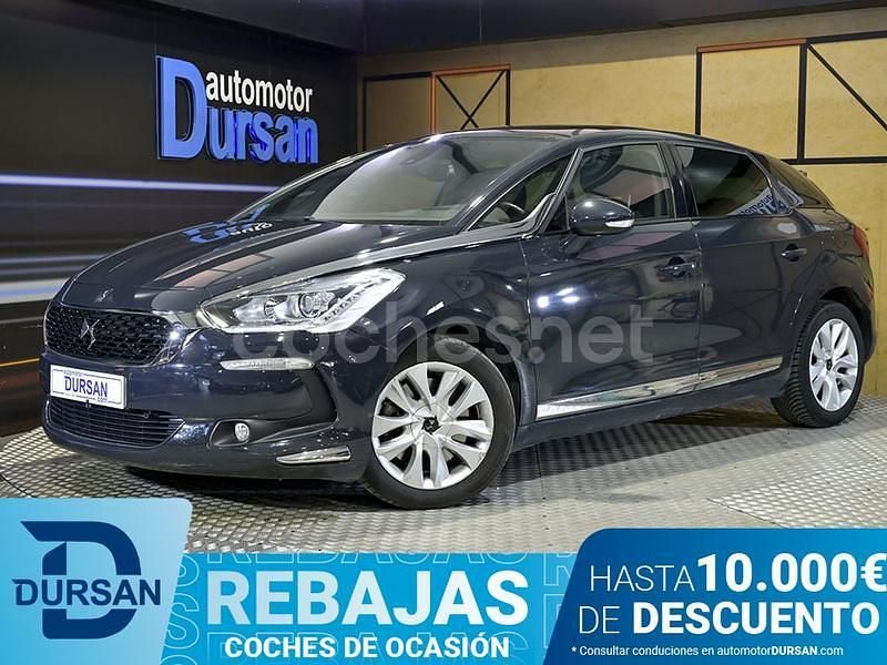 Gris / plata Usado 2015 DS Automobiles DS5 Design Utilitario | 10.990 € (Precio justo) - Imagen 1/4