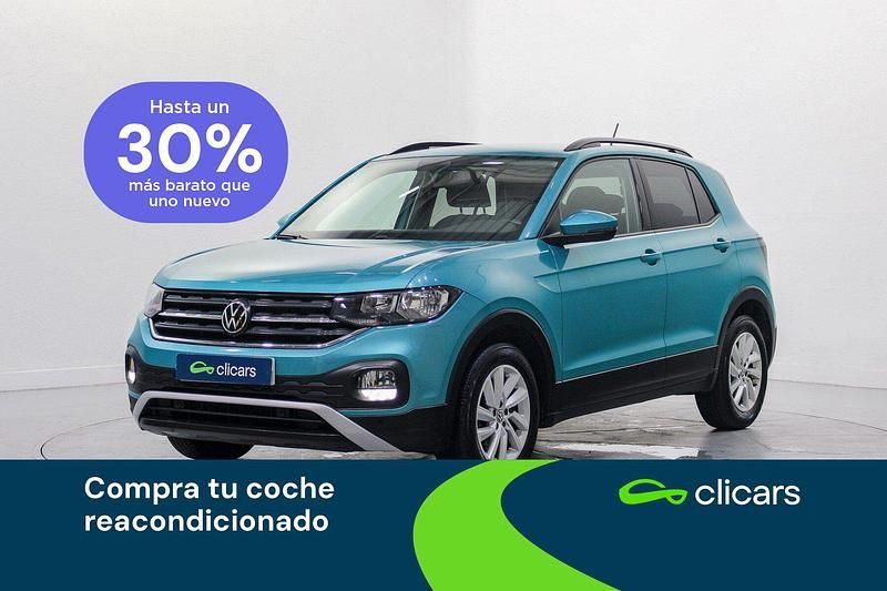 Usado VW T-Cross Advance 110 CV (80 kW) 2021 Azul SUV