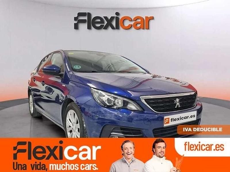 Azul Usado 2020 Peugeot 308 Allure Familiar | 9990 € (Super precio) - Imagen 1/4