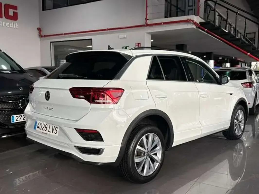Usado VW T-Roc Advance 110 CV (80 kW) 2021 Blanco SUV