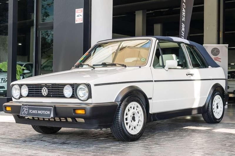 Usado VW Golf Cabriolet 112 CV (82 kW) 1988 Blanco Descapotable