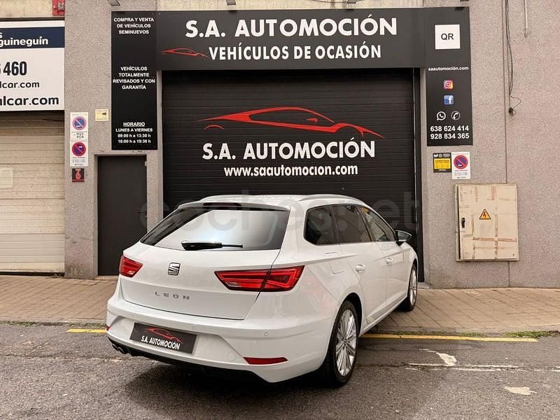 Brugt Seat Leon XCELLENCE 150 HK (110 kW) 2019 Hvid Stationcar