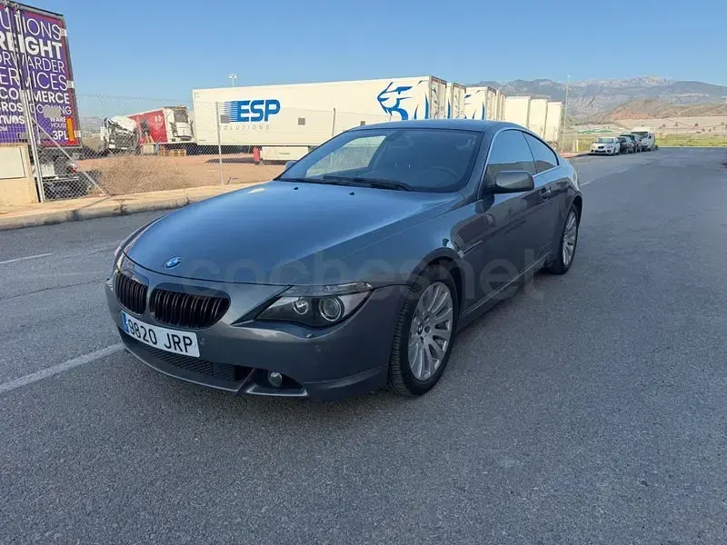 Usado BMW 630 272 CV (200 kW) 2007 Gris / plata Coupe