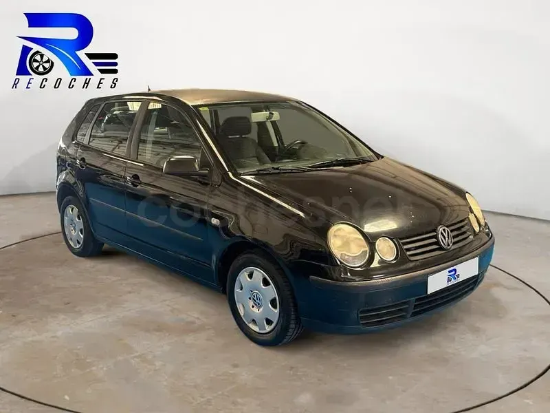Usado VW Polo Conceptline 65 CV (47 kW) 2002 Negro Utilitario