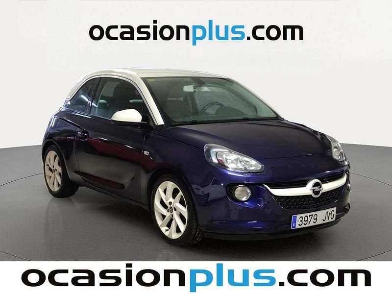 Usado Opel Adam Slam 100 CV (73 kW) 2016 Azul Utilitario