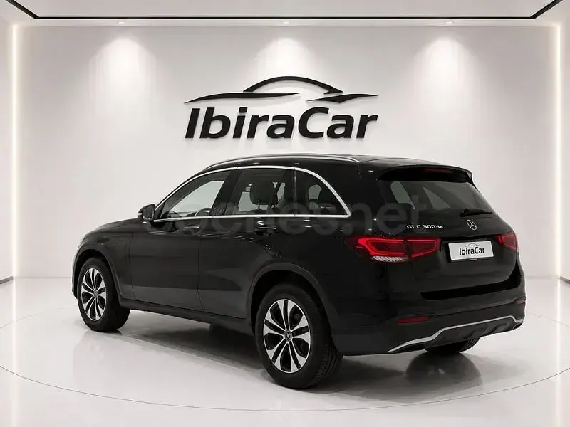 Usado Mercedes GLC300e 306 CV (225 kW) 2021 Negro SUV