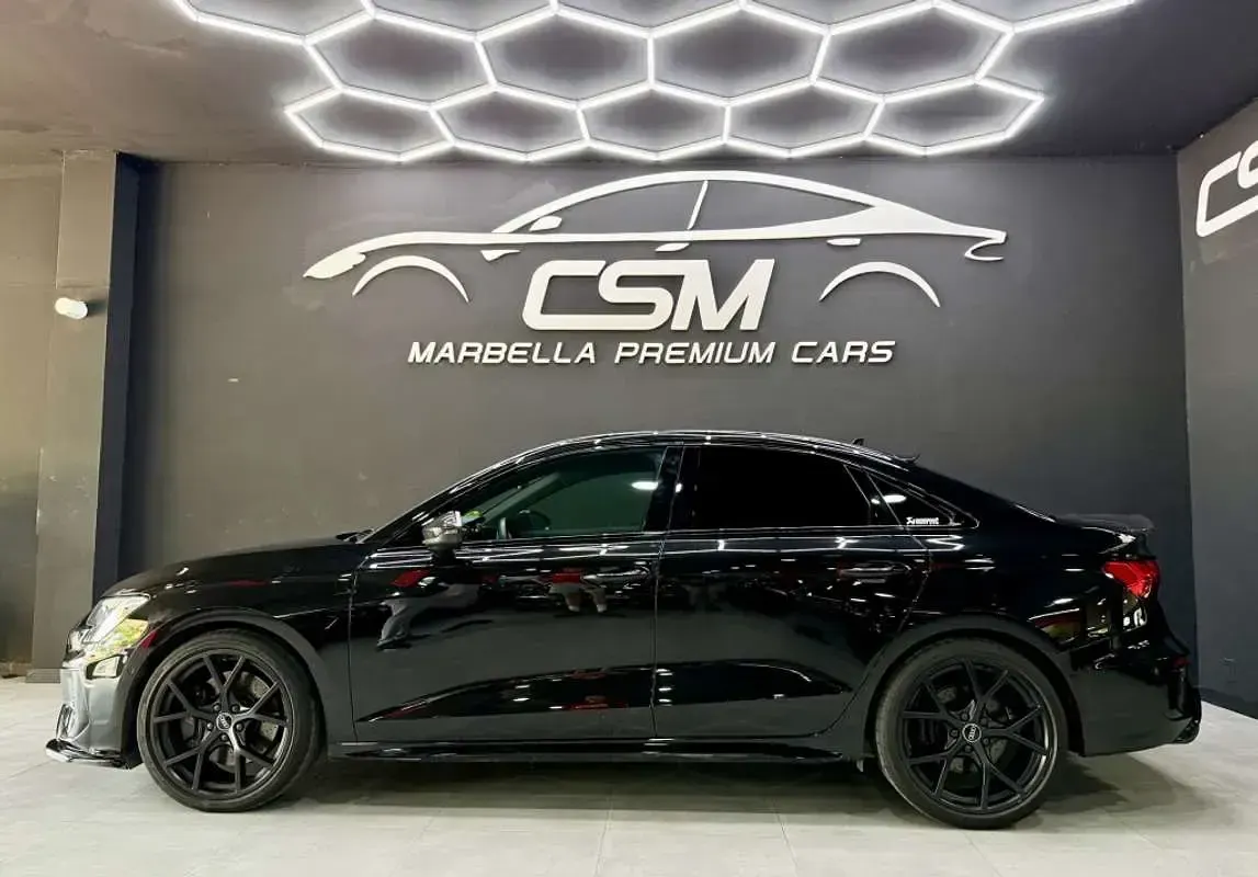 Usado Audi S3 Sportback Design 310 CV (228 kW) 2022 Negro Utilitario