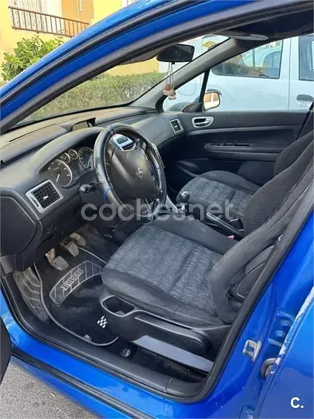 Usado Peugeot 307 110 HP (80 kW) 2005 Azul Sedan