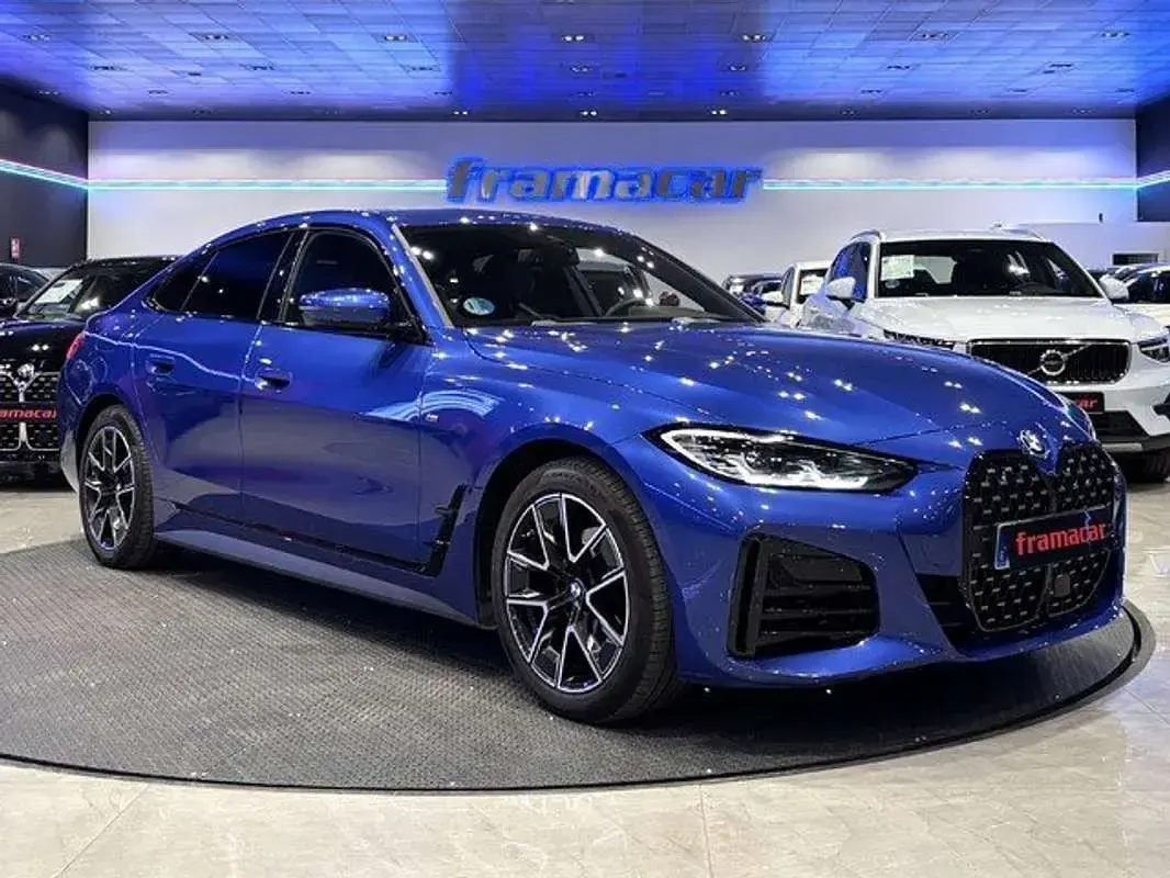 Usado BMW 420 Gran Coupé M Sport 190 CV (139 kW) 2022 Azul Coupe