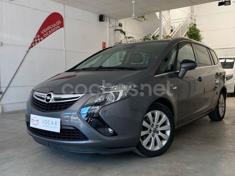 Gris / plata Usado 2016 Opel Zafira Tourer Excellence Monovolumen | 12.990 € (Caro) - Imagen 1/4